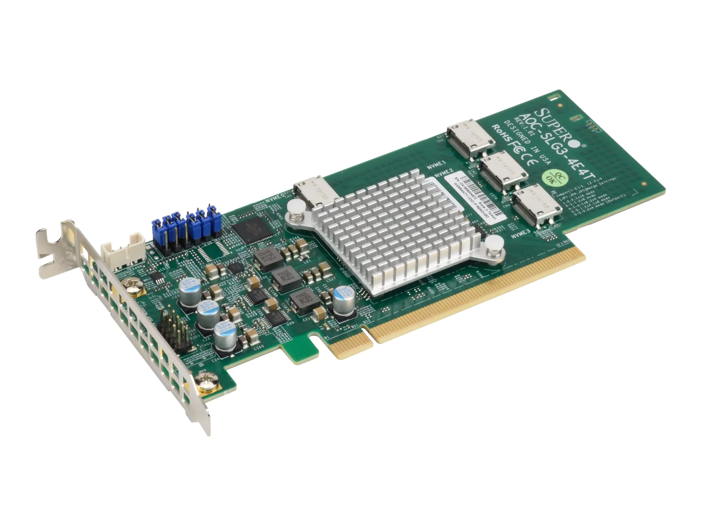 Supermicro AOC-SLG3-4E4T - Speicher-Controller