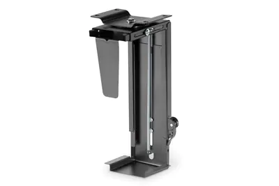 DIGITUS - Befestigungskit (Halter) - Easy-Locking - für Personal-Computer - Stahl - Schwarz - unter dem Schreibtisch DIGITUS - Befestigungskit (Halter) - Easy-Locking - für Personal-Computer - Stahl - Schwarz - unter dem Schreibtisch