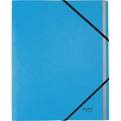 Leitz Ordnungsmappe Recycle DIN A4 275g/m² Karton, 100 % recycelt Farbe: blau Farbe des Fächerblocks: grau 12 Fächer Leitz Ordnungsmappe Recycle DIN A4 275g/m² Karton, 100 % recycelt Farbe: blau Farbe des Fächerblocks: grau 12 Fächer