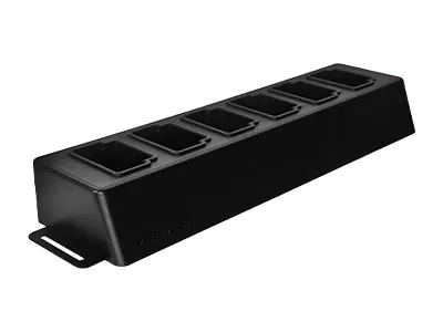 Transcend TS-DPD6C - Ladestation - 6 x Batterien