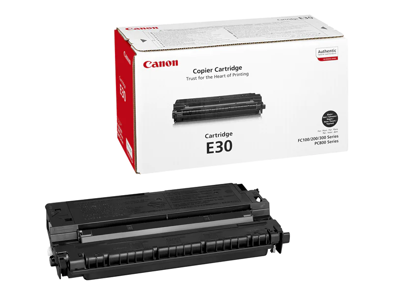 Canon E-30 - Schwarz - Original - Tonerpatrone - für FC-10X, 12X, 20X, 210, 22X, 230, 310, 33X, 530; PC740, 750, 760, 770, 780, 860, 880, 890