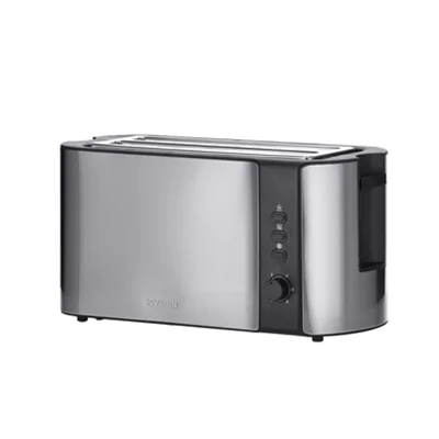 SEVERIN Toaster TA 2590 38 x 19 x 18 cm (B x H x T) 1.400W 2 Toastkammern mit Brötchenaufsatz SEVERIN Toaster TA 2590 38 x 19 x 18 cm (B x H x T) 1.400W 2 Toastkammern mit Brötchenaufsatz