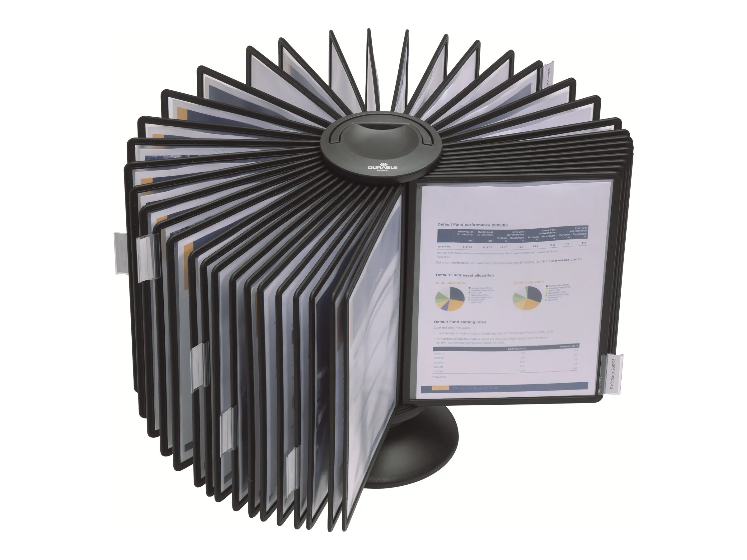 DUR SHERPA Display System carousel 40 563301 Farbe schwarz