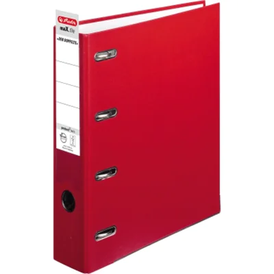 Herlitz Doppelordner 10842268 2xDIN A5 quer 75mm rot Herlitz Doppelordner 10842268 2xDIN A5 quer 75mm rot