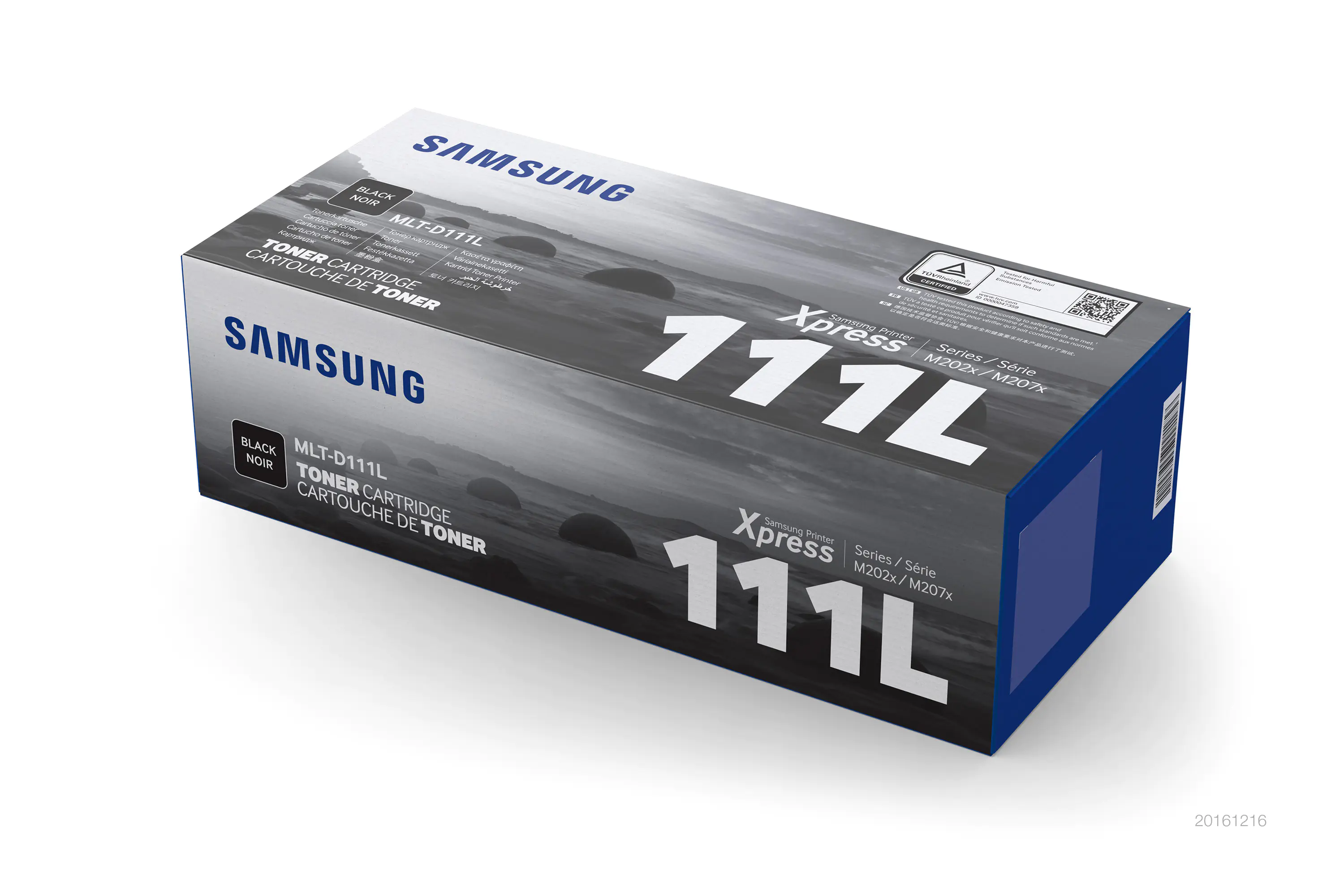 Samsung MLT-D111L - Hohe Ergiebigkeit - Schwarz - Original - Tonerpatrone (SU799A) - für Xpress SL-M2023, M2027, M2029, M2060, M2070, M2071, M2073, M2074, M2077, M2078, M2079 Samsung MLT-D111L - Hohe Ergiebigkeit - Schwarz - Original - Tonerpatrone (SU799A) - für Xpress SL-M2023, M2027, M2029, M2060, M2070, M2071, M2073, M2074, M2077, M2078, M2079