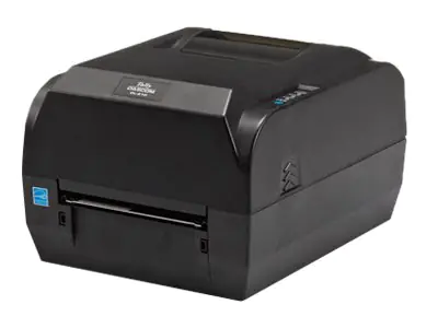 DASCOM DL-310 - Etikettendrucker - Thermodirekt / Thermotransfer - Rolle (11,8 cm) - 300 dpi - bis zu 127 mm/Sek. - USB 2.0, LAN - Cutter - Schwarz