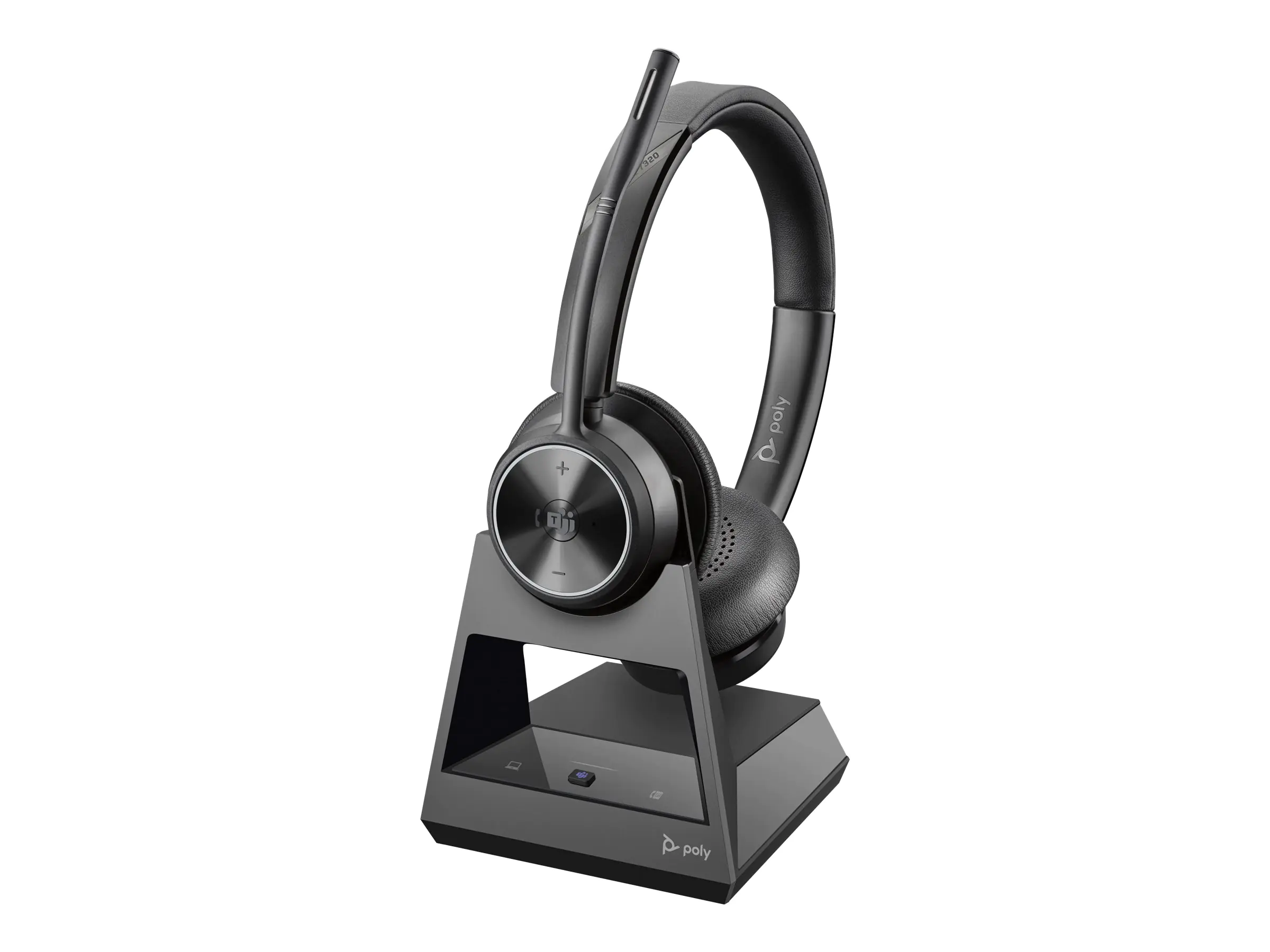 Poly Savi 7320 Office - Savi 7300 series - Headset - On-Ear - DECT - kabellos - Schwarz Poly Savi 7320 Office - Savi 7300 series - Headset - On-Ear - DECT - kabellos - Schwarz
