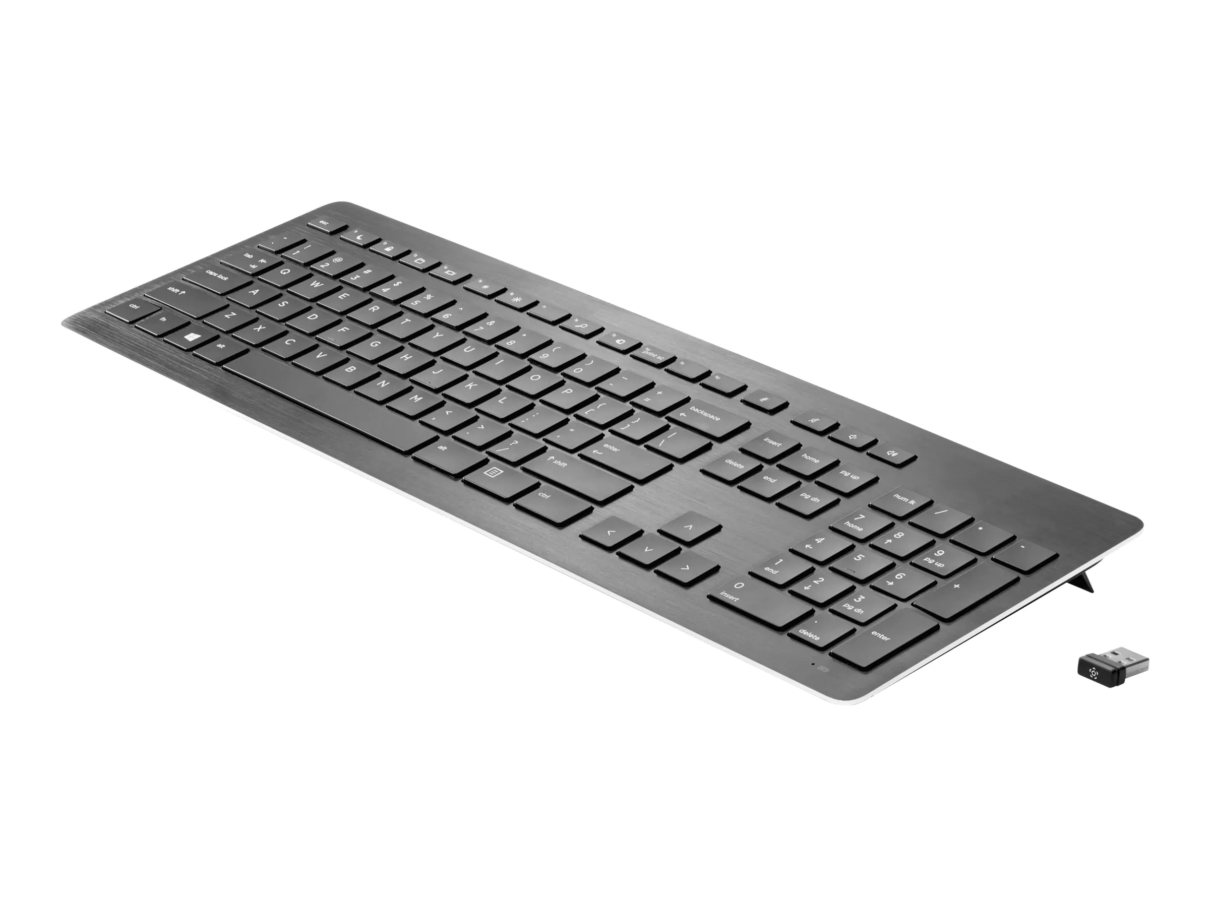 HP Premium - Tastatur - kabellos - 2.4 GHz - Deutsch Z9N41AA#ABD