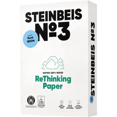 Steinbeis Kopierpapier Pure White K1601666080A A4 500Bl. Steinbeis Kopierpapier Pure White K1601666080A A4 500Bl.