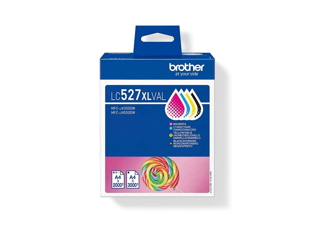 Brother LC527XL Value Pack - 4er-Pack - Hohe Ergiebigkeit LC527XLVAL