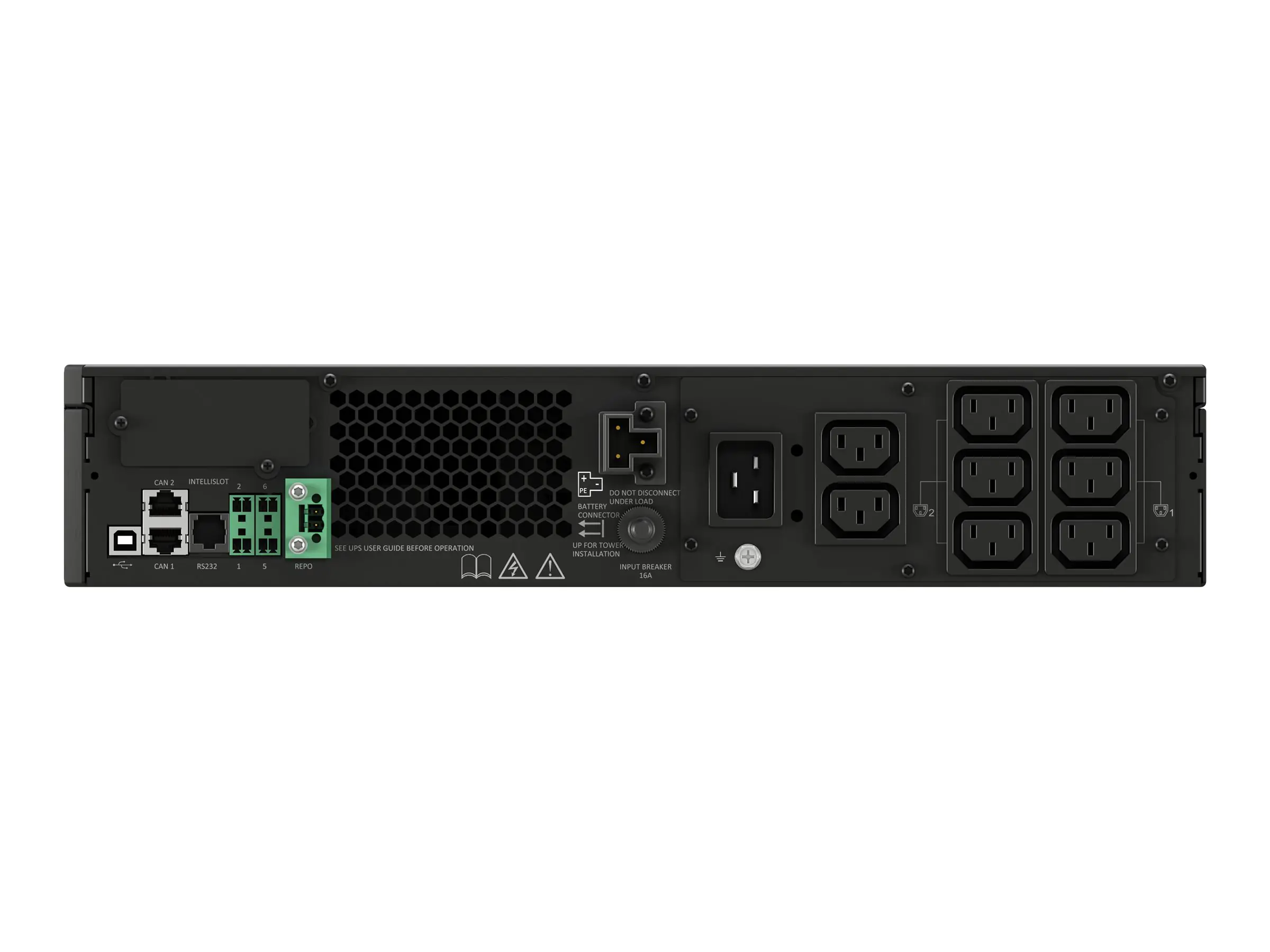 Liebert GXT5 GXT5LI-2000IRT2UXL - USV (in Rack montierbar/extern) - Wechselstrom 230 V - 2000 Watt - 2000 VA - USB, serial - Ausgangsanschlüsse: 8 - 2U