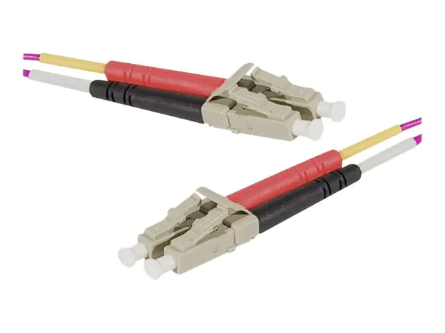 exertis Connect - Patch-Kabel - LC/UPC Multi-Modus (M) zu LC/UPC Multi-Modus (M) - 10 m - 2 mm - Glasfaser - Duplex - 50/125 Mikrometer - OM4 - halogenfrei - erika exertis Connect - Patch-Kabel - LC/UPC Multi-Modus (M) zu LC/UPC Multi-Modus (M) - 10 m - 2 mm - Glasfaser - Duplex - 50/125 Mikrometer - OM4 - halogenfrei - erika