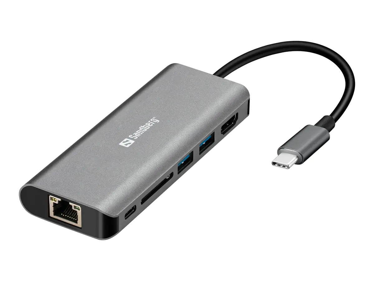 SANDBERG Dockingstation - USB - HDMI - 1GbE 136-18