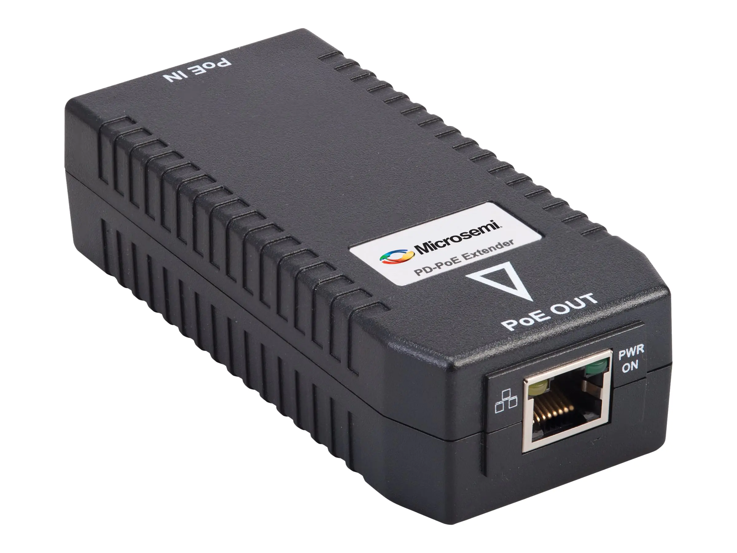 Microchip PoE Extender - Repeater - GigE - 10Base-T, 100Base-TX, 1000Base-T - RJ-45 / RJ-45 - bis zu 100 m