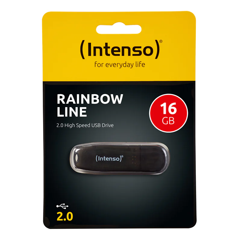 Intenso Rainbow Line - USB-Flash-Laufwerk - 16 GB - USB 2.0 Intenso Rainbow Line - USB-Flash-Laufwerk - 16 GB - USB 2.0