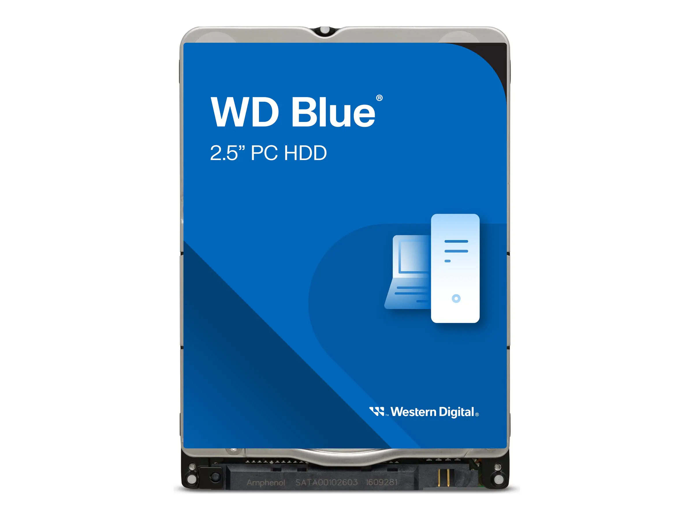WD Blue WD20SPZX - Festplatte - 2 TB - intern - 2.5" (6.4 cm)