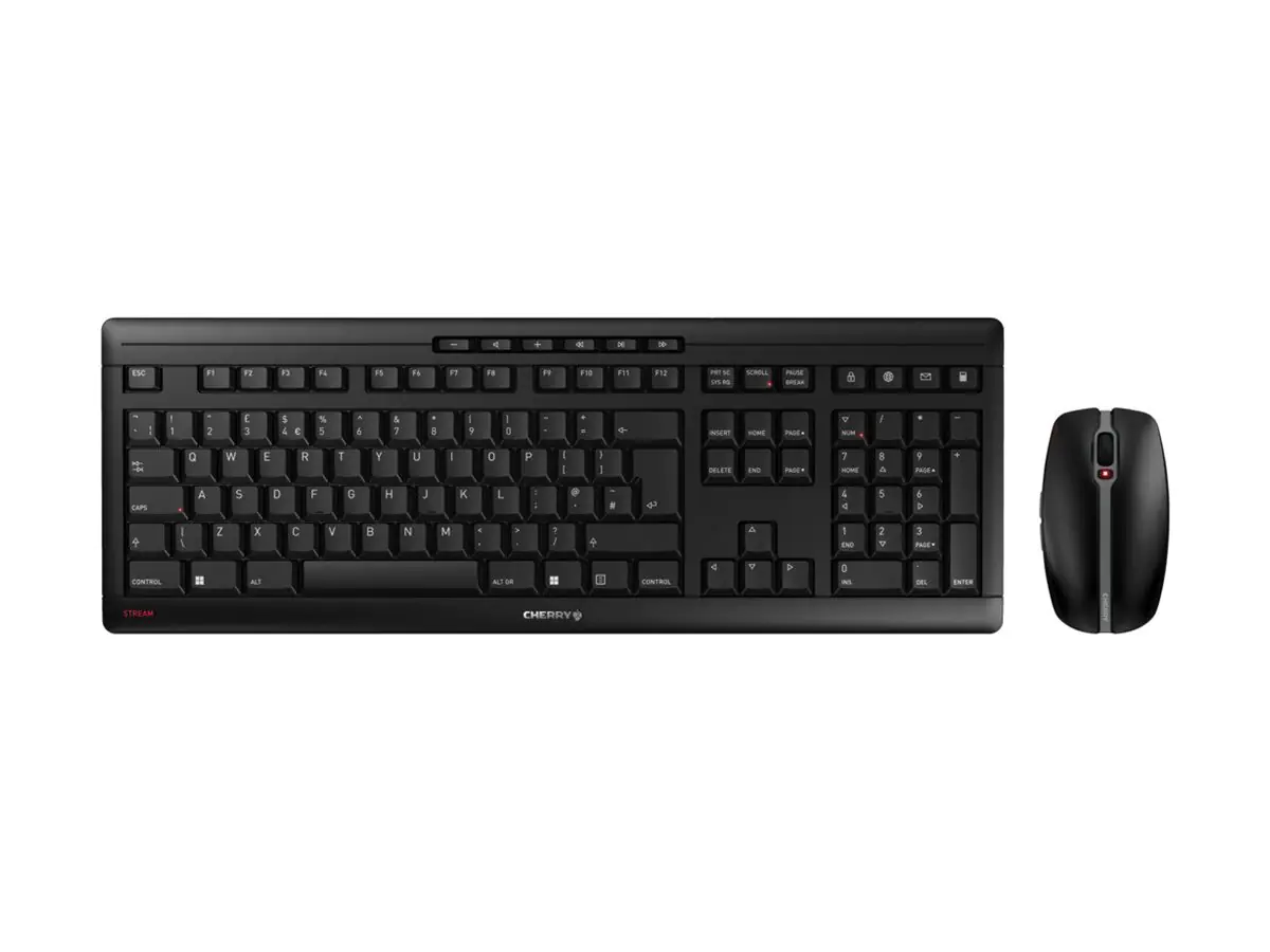 Cherry STREAM DESKTOP - Tastatur-und-Maus-Set JD-8500GB-2