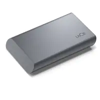 LaCie Mobile Secure STKH2000800 - SSD - High Performance - verschlüsselt - 2 TB - extern (tragbar) - USB 3.2 Gen 2 (USB-C Steckverbinder) - 256-Bit-AES - Space-grau - mit 3 Jahre Seagate Rescue Datenwiederherstellung