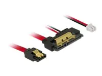 Delock SATA-Kabel - Serial ATA 150/300/600 - SATA , interne Stromversorgung, 2-polig (R)