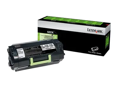 Lexmark 520XA - Besonders hohe Ergiebigkeit - Schwarz - original - Tonerpatrone LCCP - für Lexmark MS811dn, MS811dtn, MS811n, MS812de, MS812dn, MS812dtn