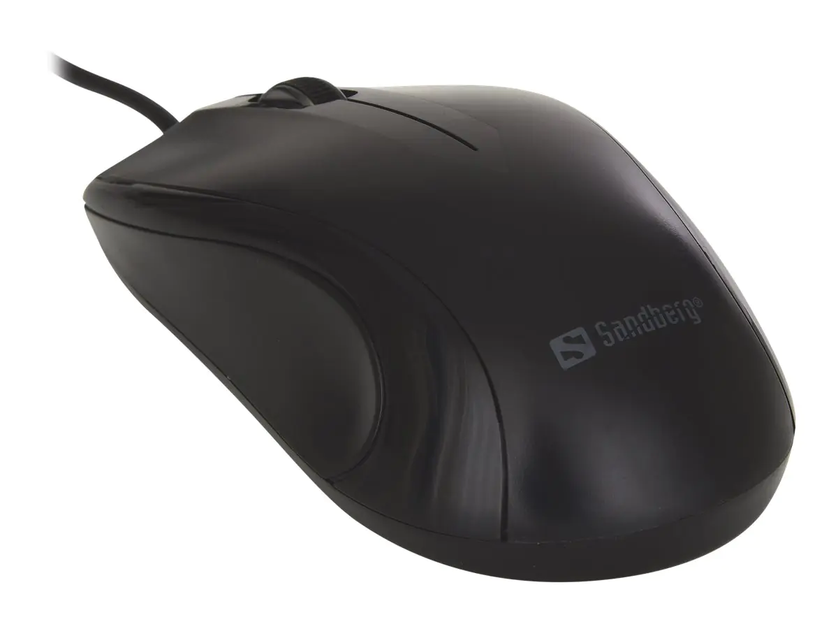 SANDBERG USB Mouse - Maus - optisch - 3 Tasten 631-01