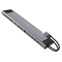 J5Create JCD552 - Dockingstation - USB-C 3.2 Gen 2 x 2 - HDMI, DP - 1GbE