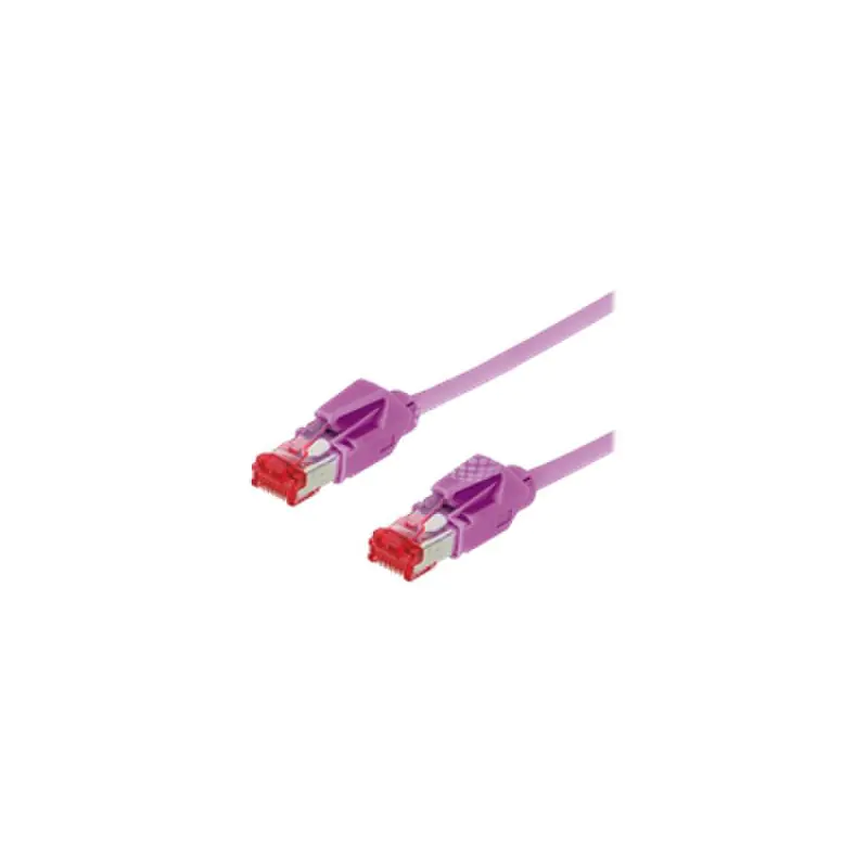 Tecline Patch-Kabel RJ-45 (M) RJ-45 (M) 71805M SFTP-Kabel CAT 6 5 m Erikaviolett