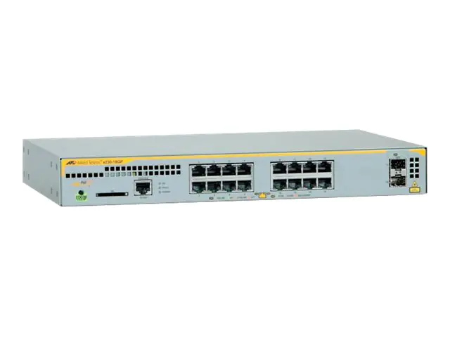 Allied Telesis AT x230-18GP - Switch - L2+ - managed - 16 x 10/100/1000 (PoE+) AT-X230-18GP-30