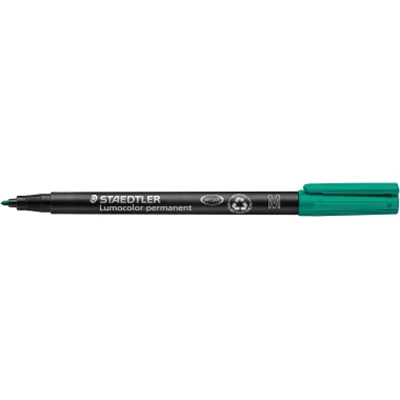STAEDTLER Folienstift Lumocolor 317-5 1mm permanent grün STAEDTLER Folienstift Lumocolor 317-5 1mm permanent grün