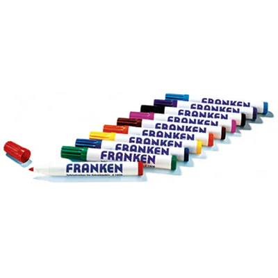Franken Tafelschreiber Z1901 sortiert 2-6mm 10 St./Pack, Franken Tafelschreiber Z1901 sortiert 2-6mm 10 St./Pack,