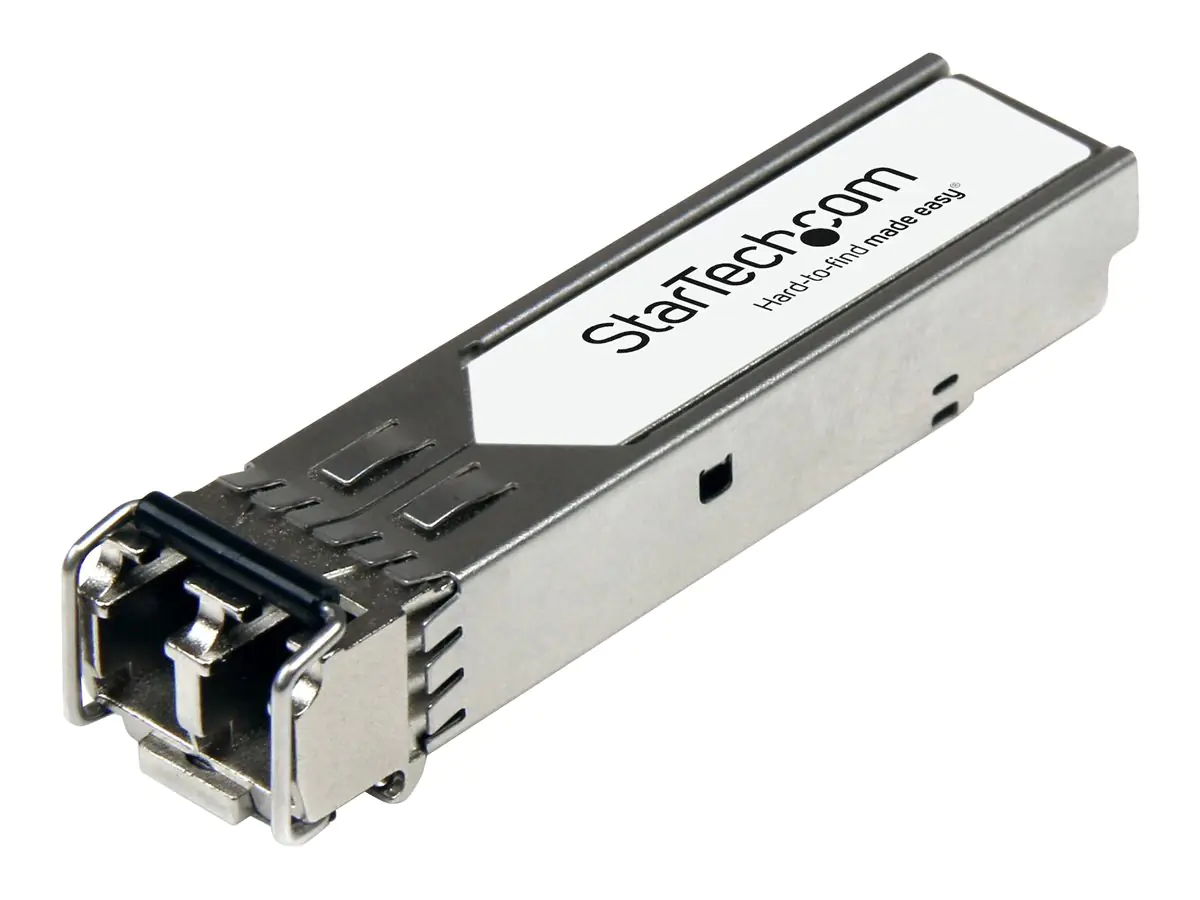StarTech 57-0000075-01-ST Transceiver Modul (SFP+ Module, 10GBase-SR Brocade kompatibel, Glasfaser, 850nm, LC Multimode mit DDM) - SFP+-Transceiver-Modul (gleichwertig mit: Brocade 57-0000075-01) - 10GbE - 10GBase-SR - LC Multi-Mode - bis zu 300 m - 850 n