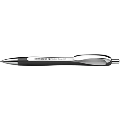 Schneider Kugelschreiber Slider Rave 0,7mm XB blau dokumentenecht Farbe des Schaftes: schwarz/weiß Schneider Kugelschreiber Slider Rave 0,7mm XB blau dokumentenecht Farbe des Schaftes: schwarz/weiß
