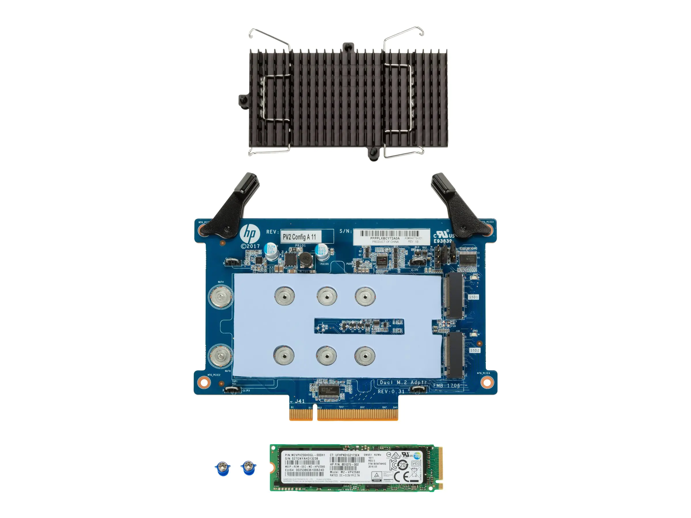 HP Z Turbo Drive - SSD - 2 TB - intern - für Workstation Z8 G4
