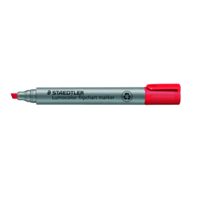 STAEDTLER Flipchartmarker Lumocolor 356 B-2 2-5mm Keilspitze rot STAEDTLER Flipchartmarker Lumocolor 356 B-2 2-5mm Keilspitze rot