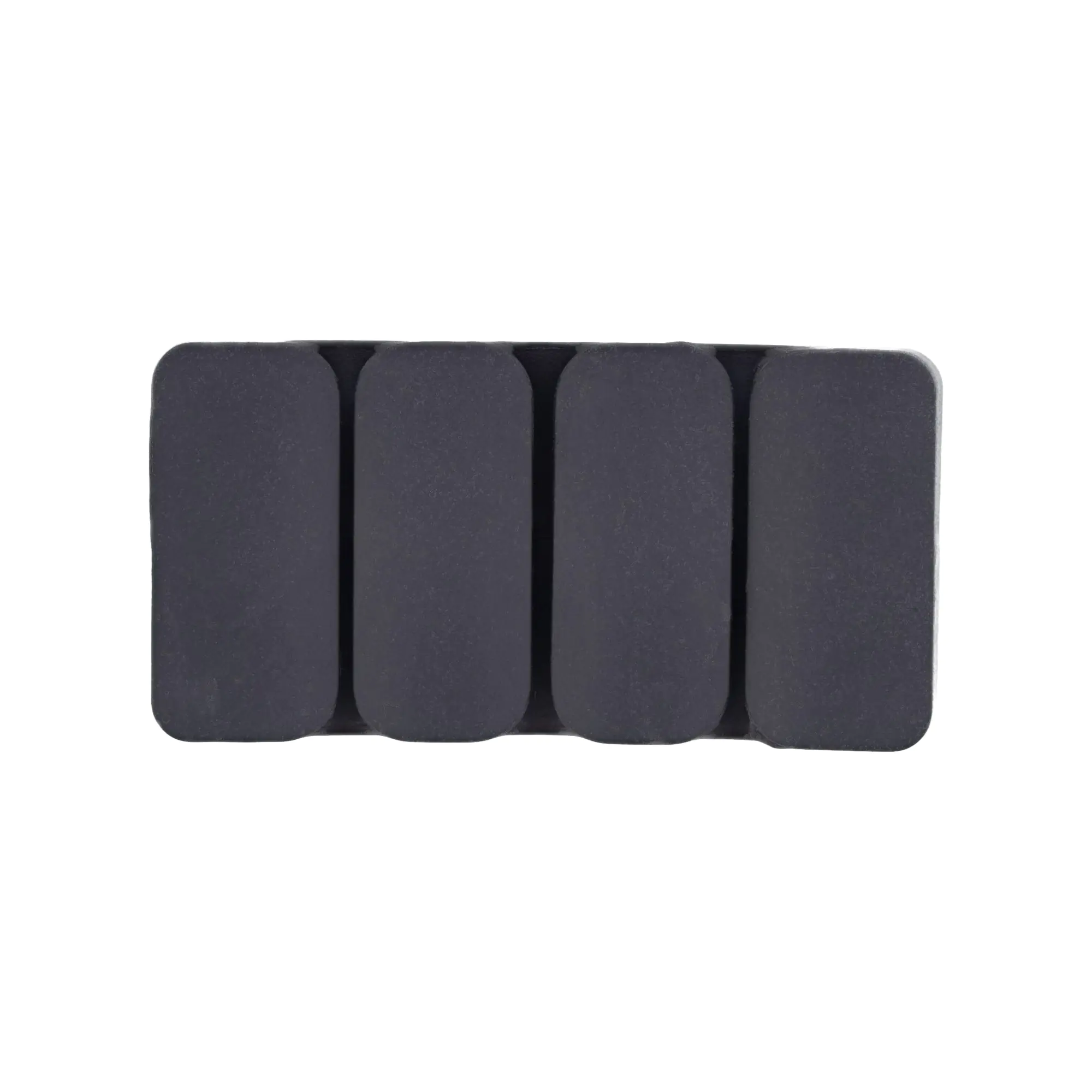 InLine 5er Pack Kabelclip - 3-fach - selbstklebend - schwarz