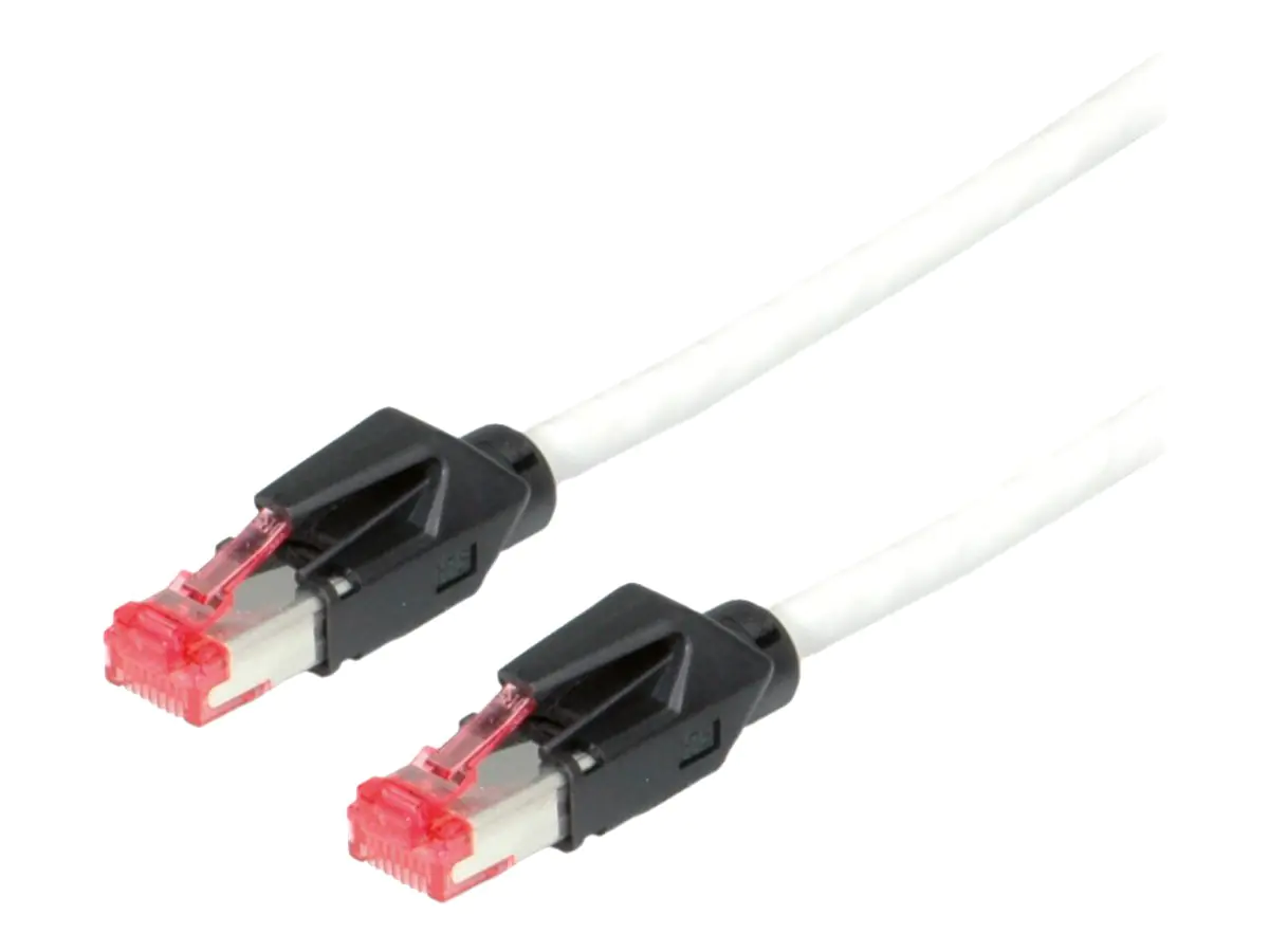 Secomp DRAKA UC400 S27 - Patch-Kabel - RJ-45 (M) zu RJ-45 (M) - 10 m - FTP - CAT 6 - halogenfrei - Grau