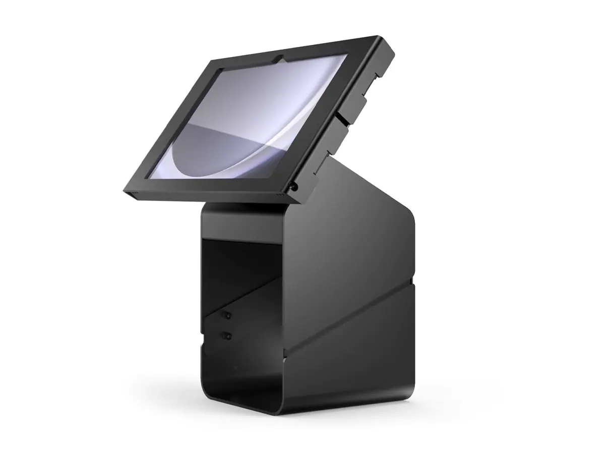 Compulocks Surface Pro 13" 8-11 Gen Tablet Printer Kiosk - Aufstellung - Kiosk-Style - für Drucker / Tablet - verriegelbar - Metallrahmen - Schwarz - Bildschirmgröße: 26.7 cm (10.5") PK01580APXB