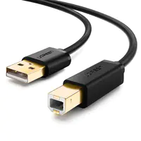 Ugreen - USB-Kabel - USB Typ B (M) zu USB (M) - USB 2.0 - 3 m - Schwarz