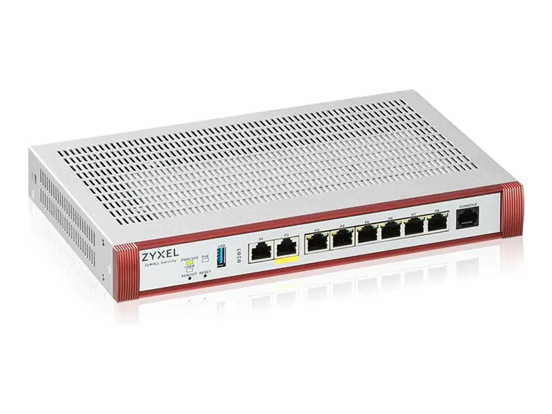 Zyxel ZyWALL USG FLEX 200HP - Firewall - 1GbE, 2.5GbE - Cloud-verwaltet