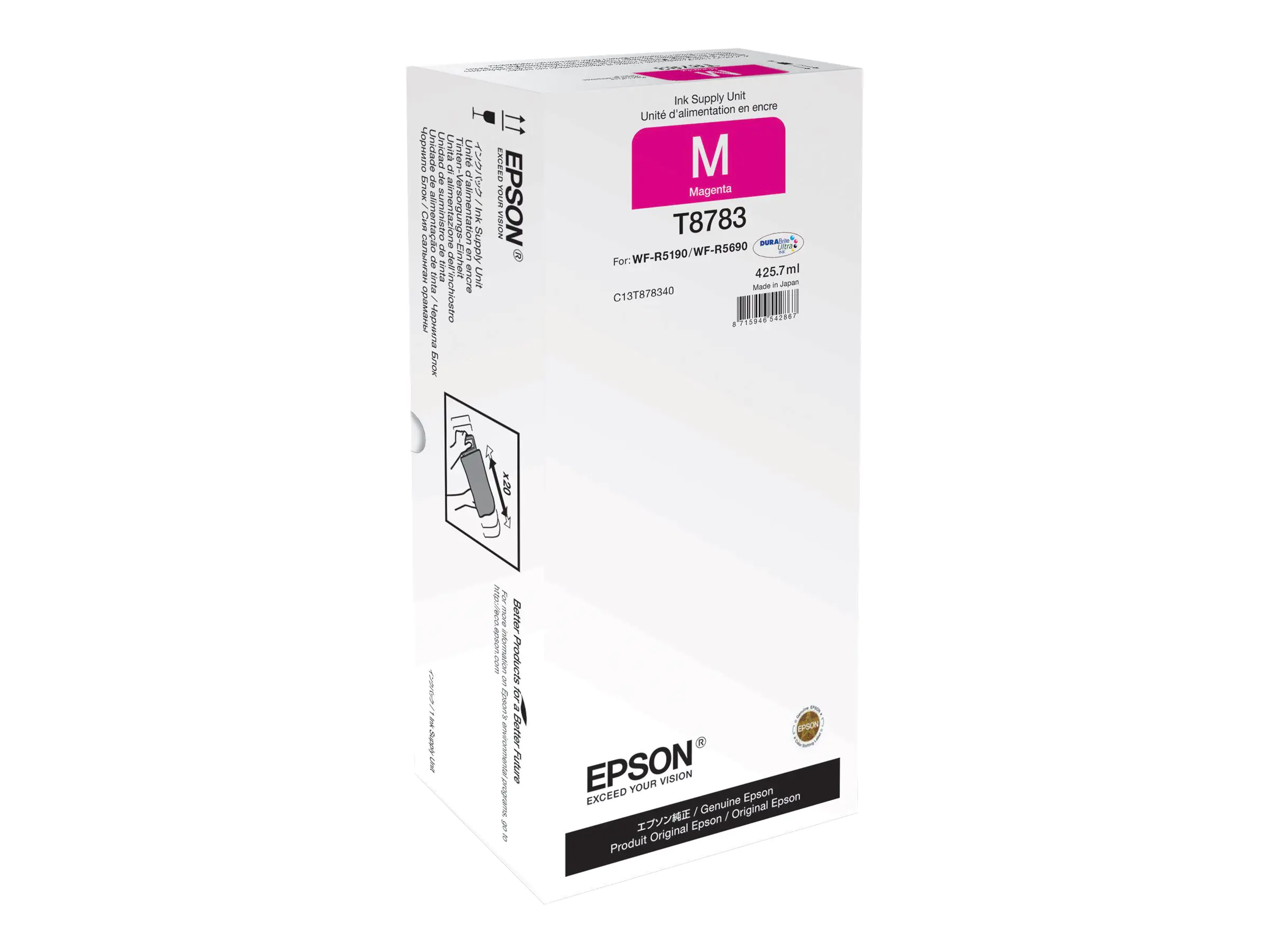 Epson T8783 - 425.7 ml - Magenta - original C13T878340
