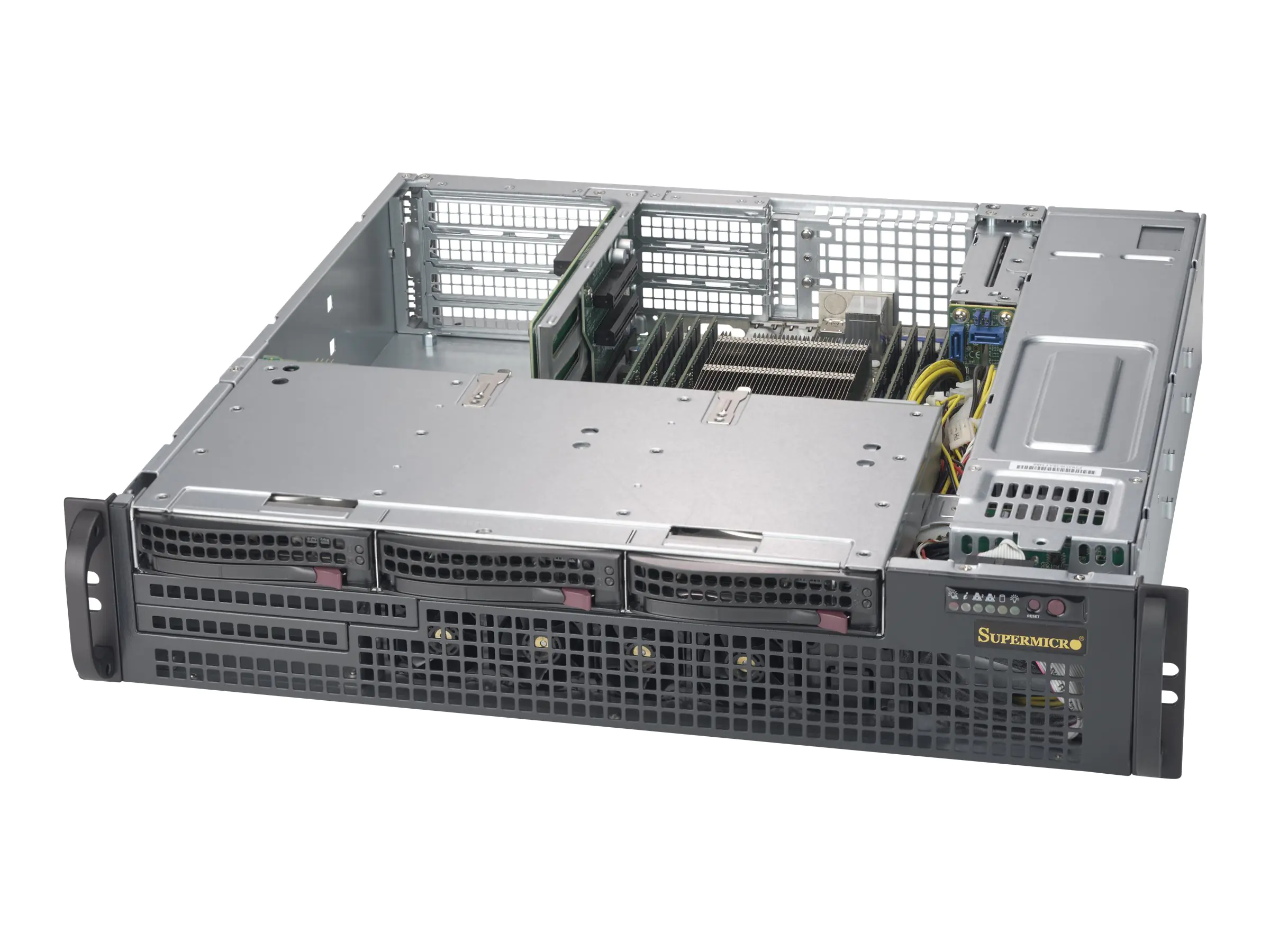 Supermicro SC825M BTQC-R802WB - Rack-Montage