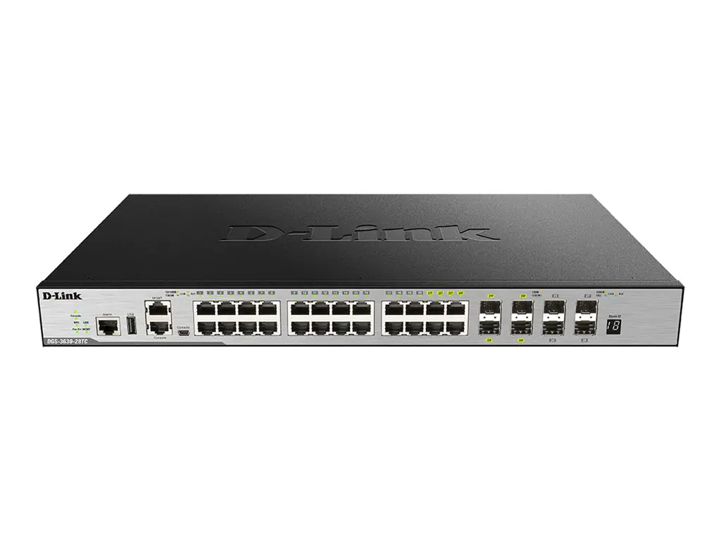 D-Link DGS 3630-28TC - Switch - L3 - managed DGS-3630-28TC/SI/E