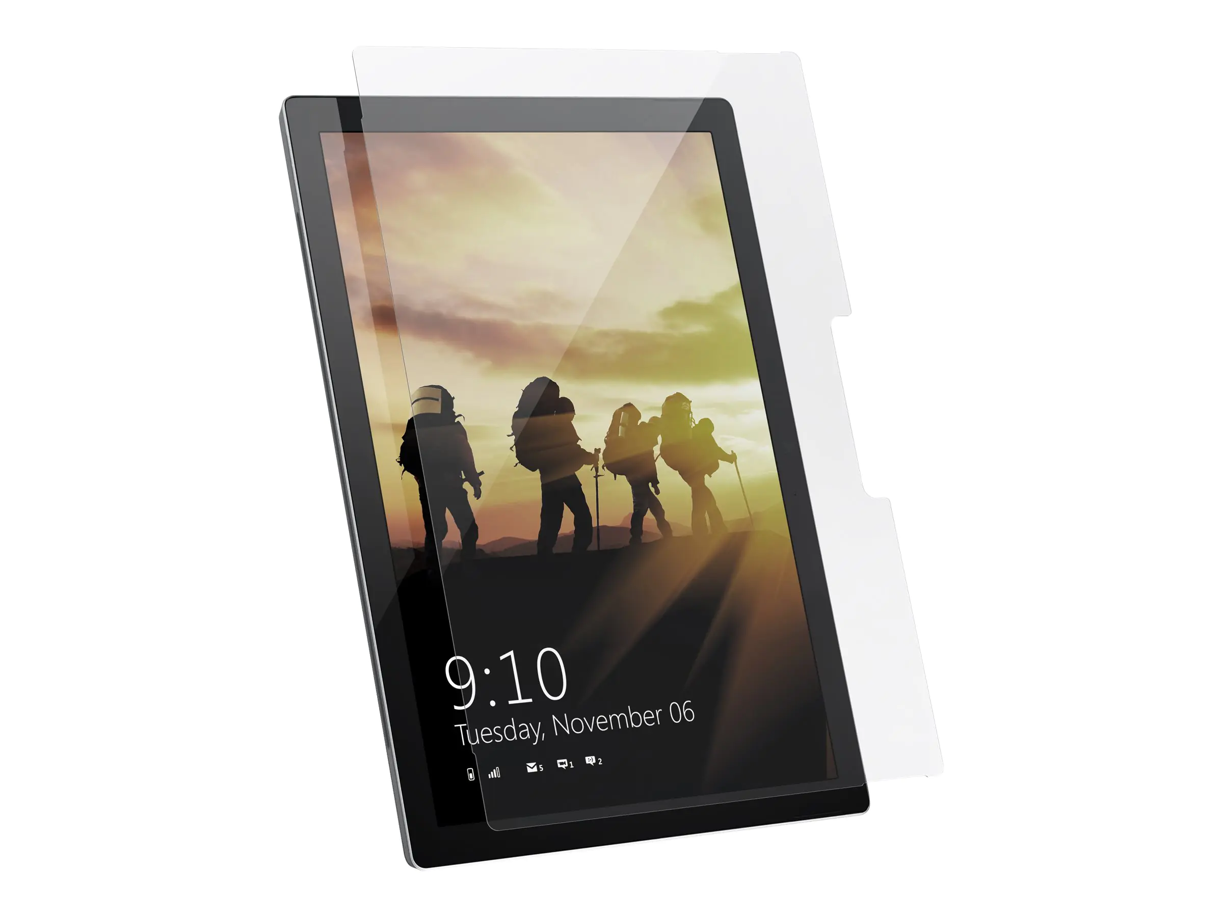 UAG Screen Protector for Microsoft Surface Go 3/Go 2/Go [10.5-inch] - Glass Clear - Bildschirmschutz für Tablet - Glas - Ultra Clear - für Microsoft Surface Go, Go 2