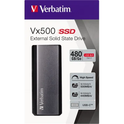 Verbatim SSD 47443 480GB USB3.1 1,8Zoll Verbatim SSD 47443 480GB USB3.1 1,8Zoll