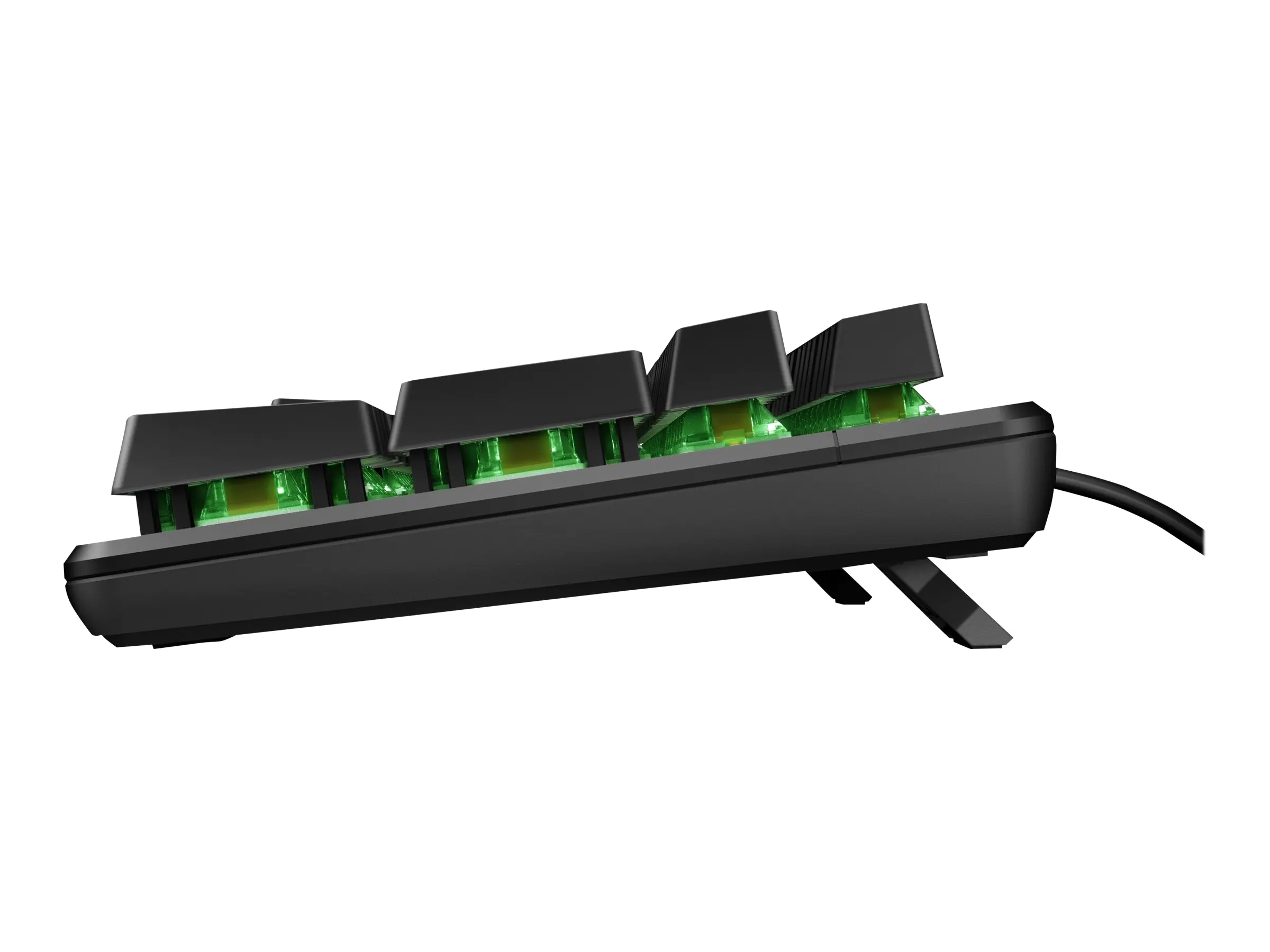 HP Pavilion Gaming 550 - Tastatur - Hintergrundbeleuchtung - Deutsch - Tastenschalter: roter Schalter - für HP 21, 22, 24, 27; Pavilion 24, 27, 32, TP01