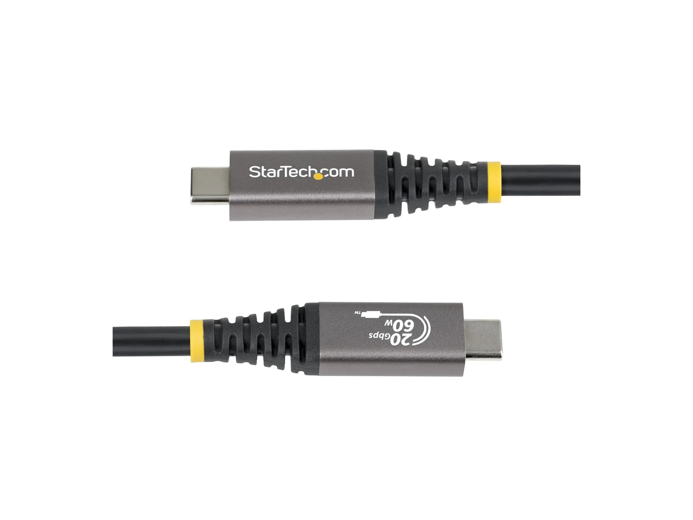 StarTech.com - USB Typ-C-Kabel - Thunderbolt 4 USB4 60 Watt DP Alt Mode 2.1 - CC3M20GUSB4CX