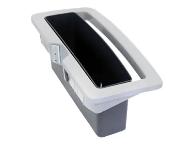 Ergotron Neo-Flex - Montagekomponente (Griff, Korb hinten) - Kunststoff - Zweistufiges Grau - am Wagen montierbar - für P/N: 24-205-214, 24-206-214