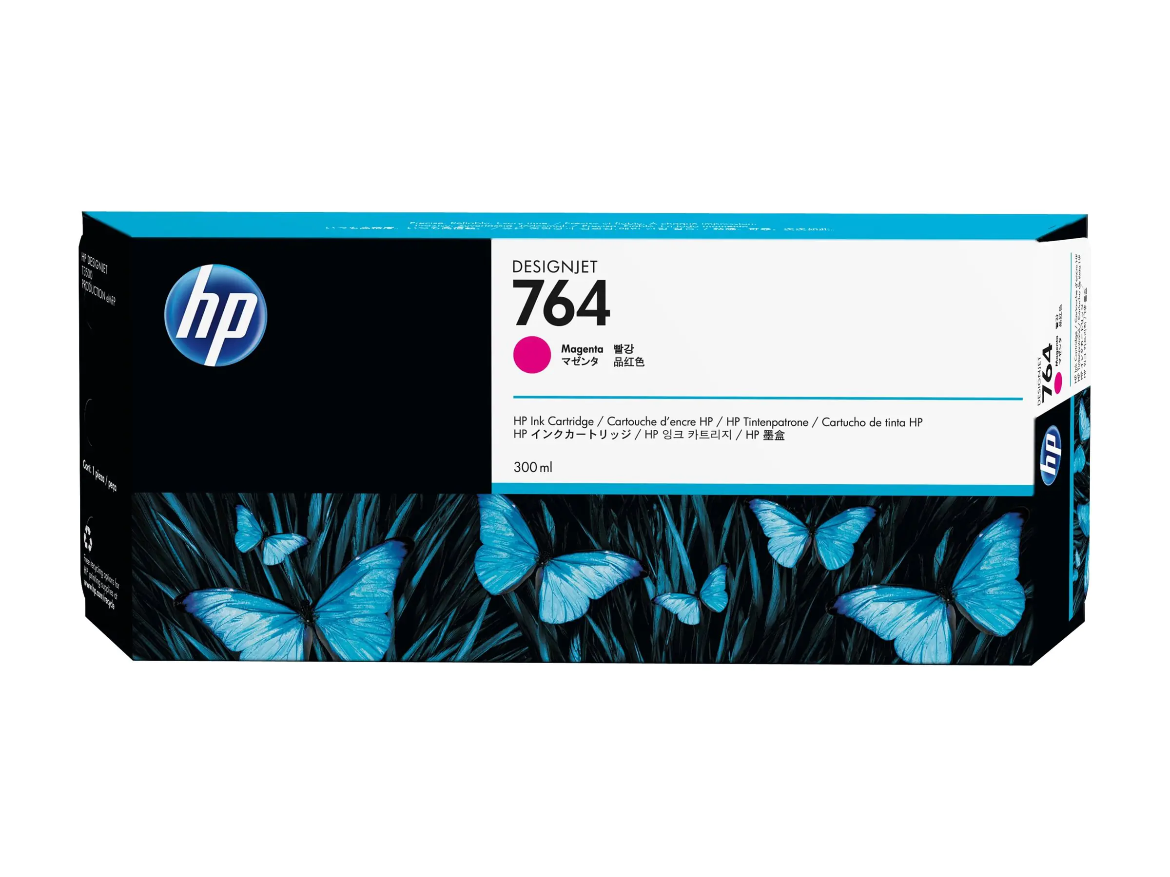 HP Tinte C1Q14A 764 magenta 300 ml 1 Stück