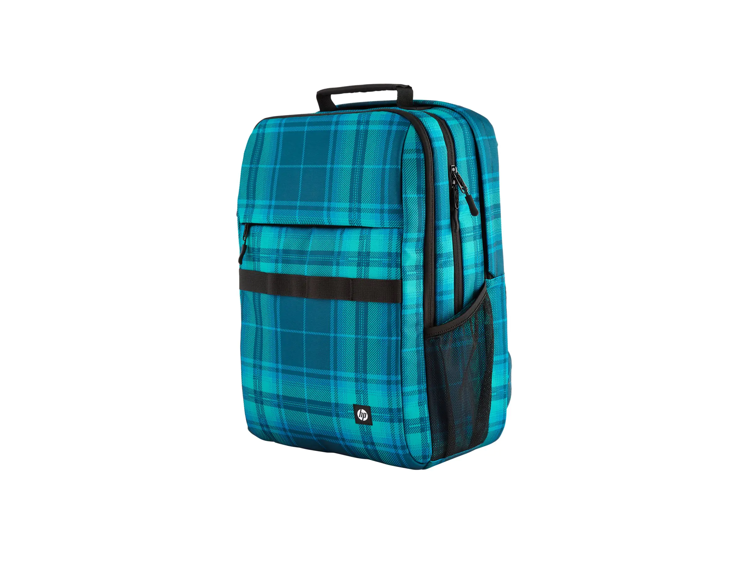 HP - Campus XL - Notebook-Rucksack - 40.9 cm (16.1") - Tartan Plaid Blue