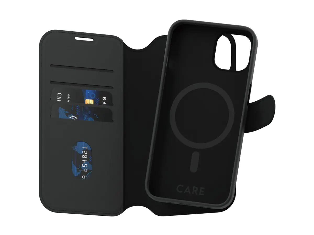 PanzerGlass CARE by PanzerGlass Tango - Flip-Hülle für Mobiltelefon - 2-in-1 Geldbörse - Thermoplastisches Polyurethan (TPU) 1160